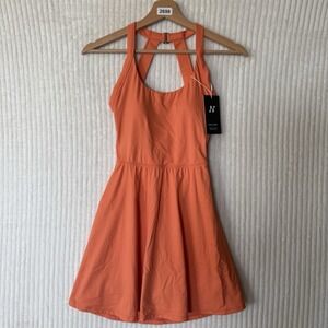 Halara sold na  Back Dusty Orange Active Dress Size